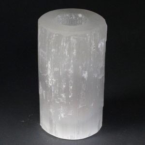 Candelabro de cilindro selenite 15 cm