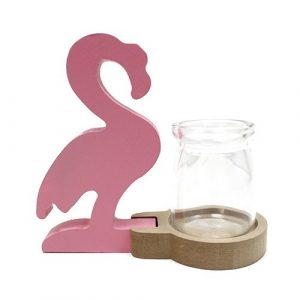 Decoração de casa hidropónica  Flamingo CordeRosa